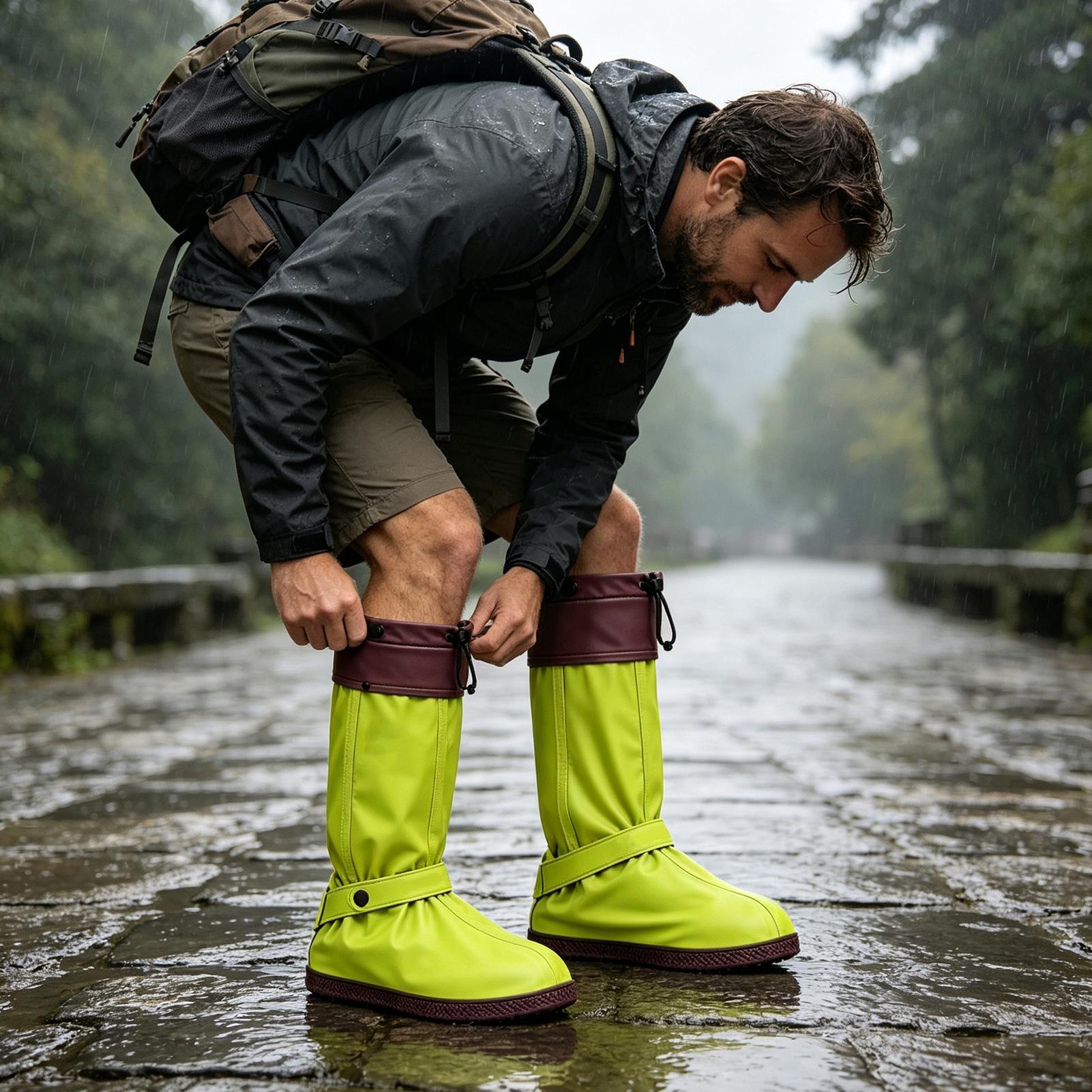 Waterproof Shoe Covers Zipper  - đánh giá và giá Cycling Commute Shoes