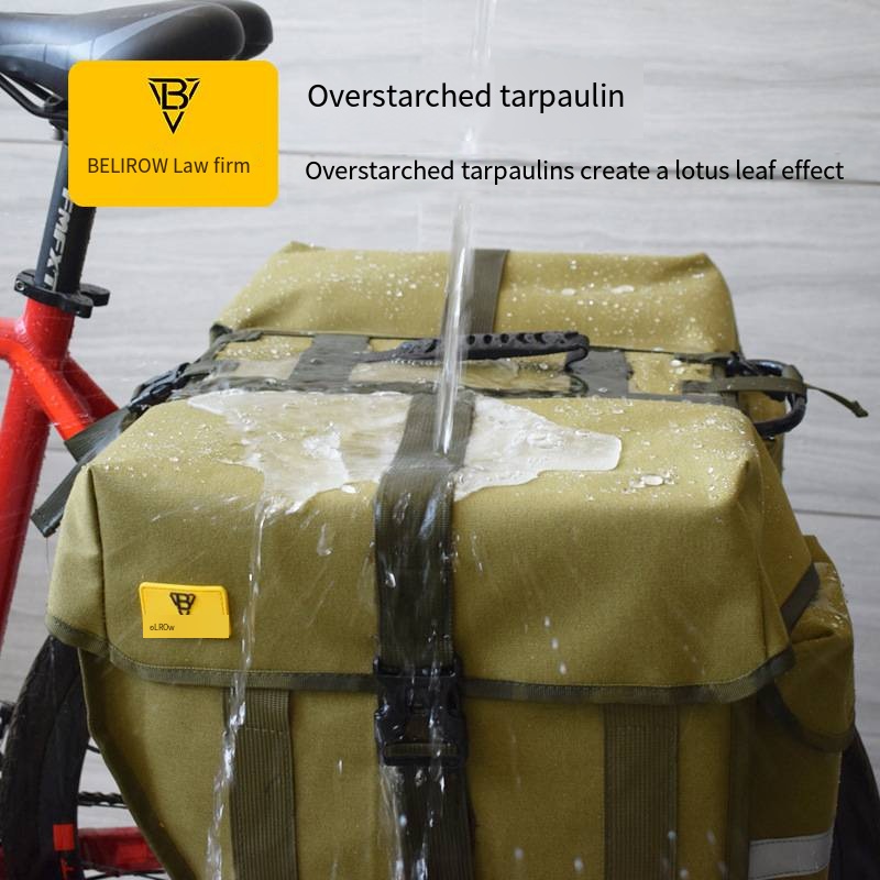 Large Capacity Bike Rear Bag D - đánh giá và giá Panniers Waterproof Rear