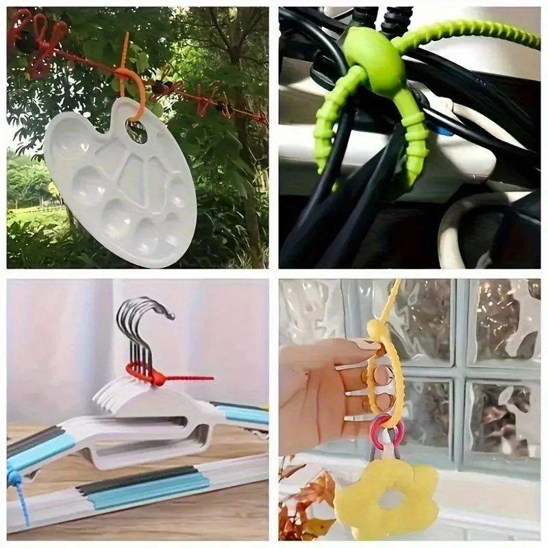 10pcs Silicone Cable Ties - Re - đánh giá và giá Cable Lock Flexible