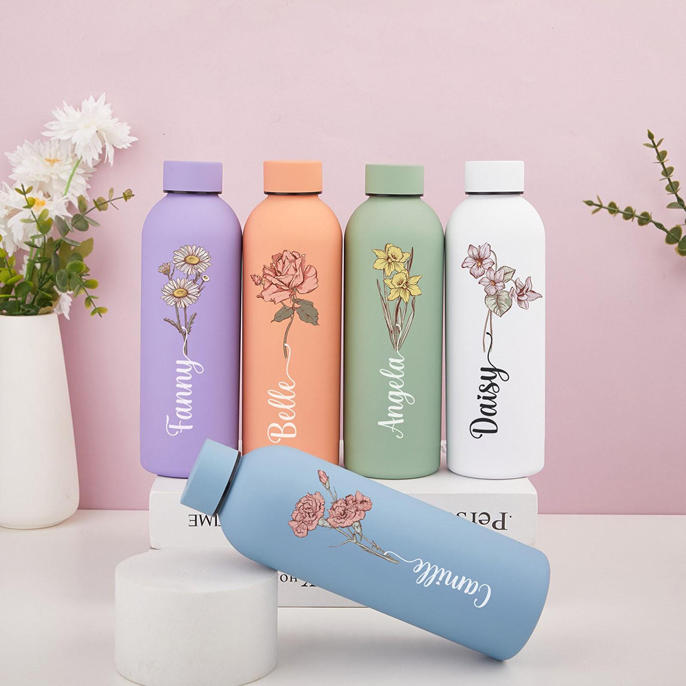 Customized Floral Water Bottle - đánh giá và giá Commuting By Bike
