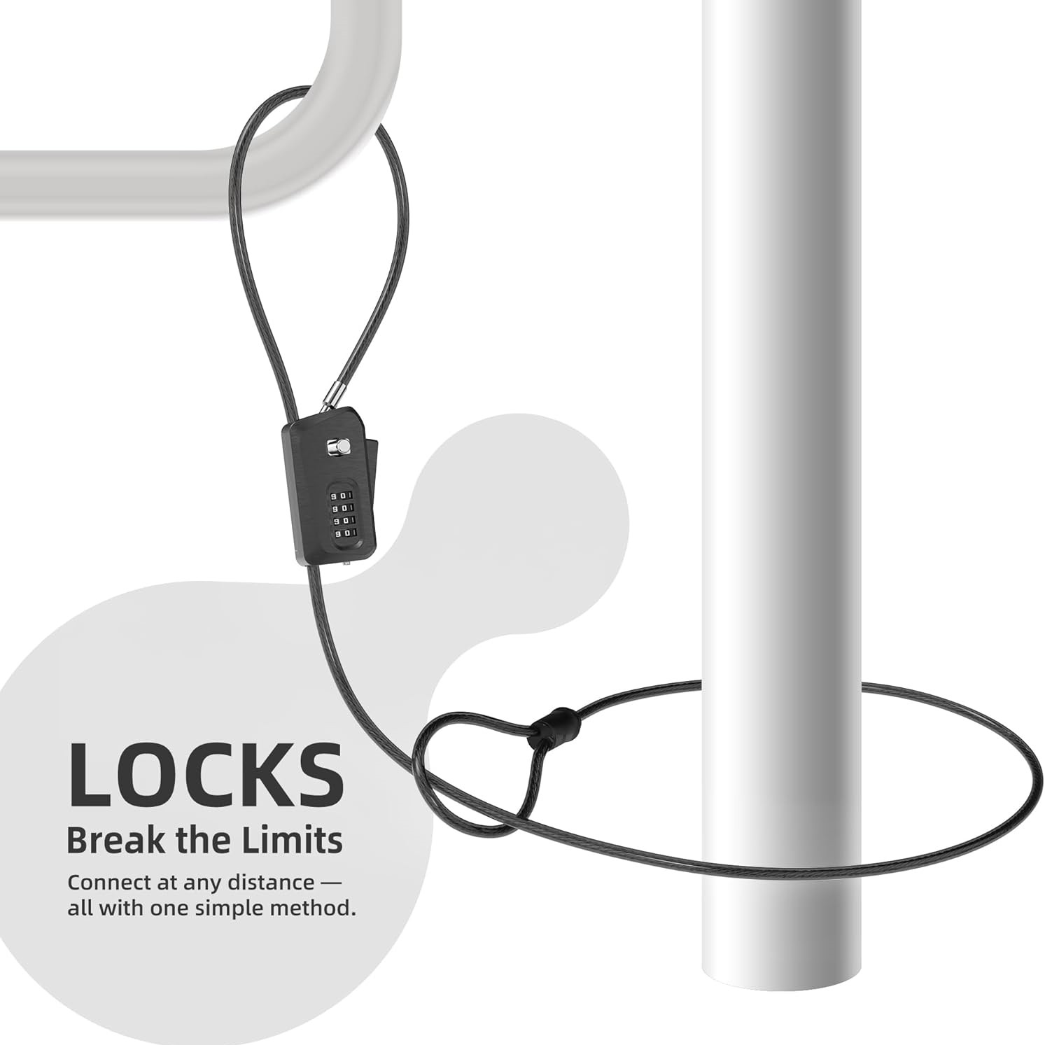 Python Cable Lock for Bike, Bi - đánh giá và giá Cable Lock Flexible
