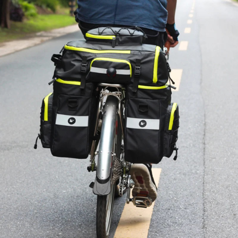 60L 3 In 1 Mountain Road Bicyc - đánh giá và giá Panniers Waterproof Rear