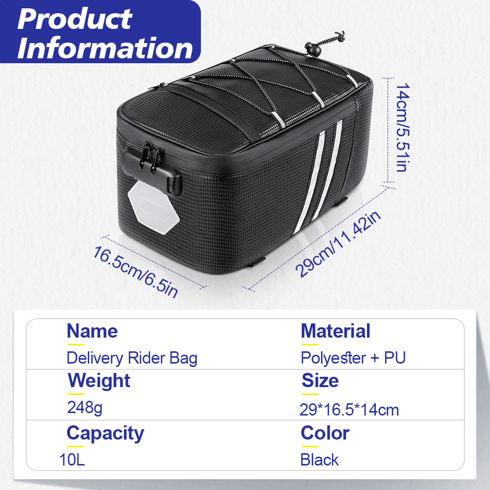 Password Lock Bicycle Rear Sea - đánh giá và giá Panniers Waterproof Rear