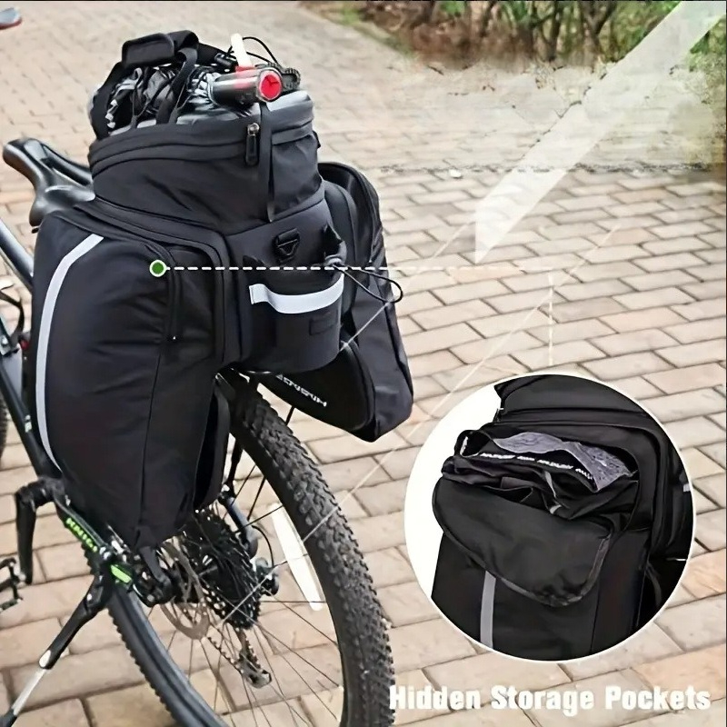 17/30L Hard Shell Bicycle Rear - đánh giá và giá Panniers Waterproof Rear
