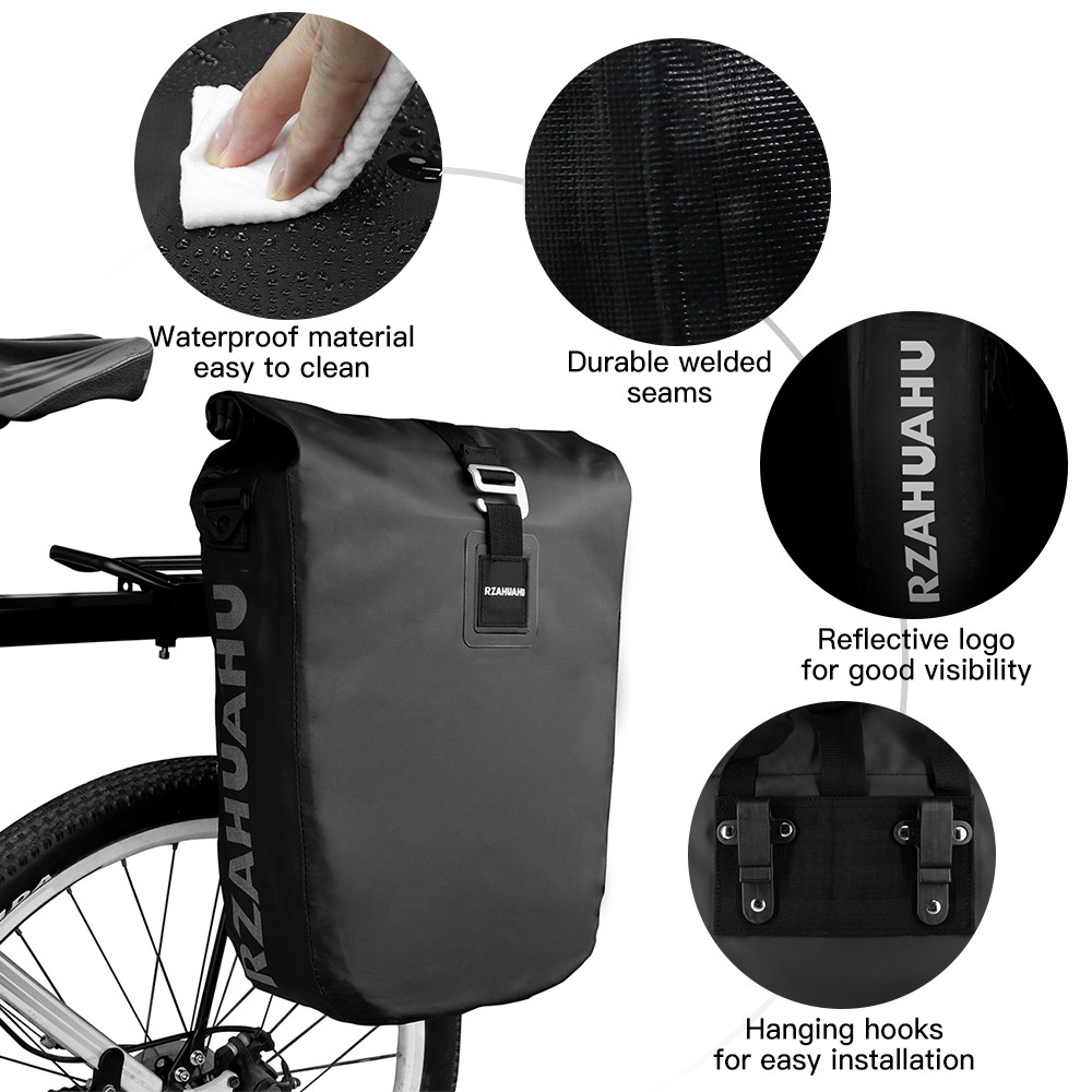 20L Bike Side Storage Bag Wate - đánh giá và giá Panniers Waterproof Rear