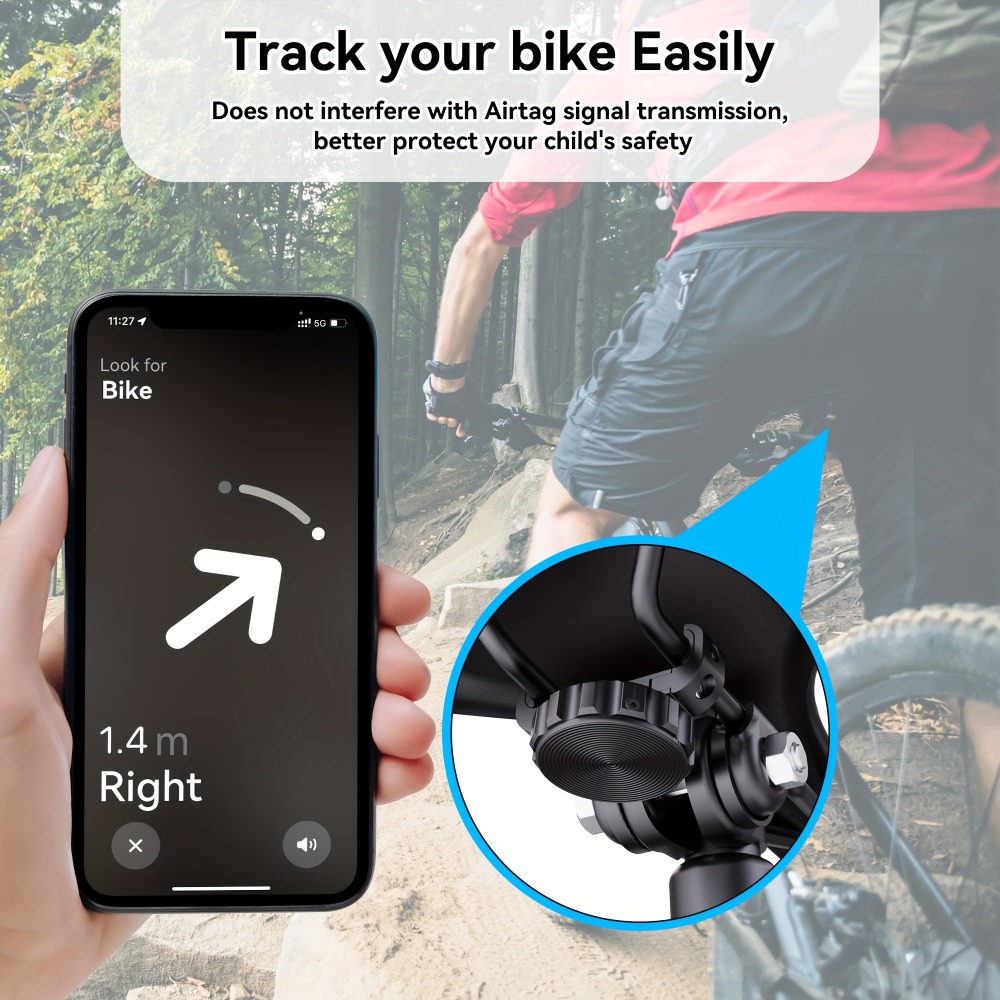 Airtag Bicycle Mount, Hidden B - đánh giá và giá Commuting By Bike